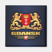Gdansk COA Magnet (Vorne)