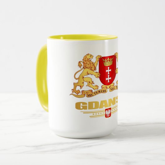 Gdansk COA Tasse (Vorderseite Links)