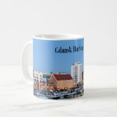 Gdansk Harbor, Polen Kaffeetasse (Vorderseite Links)