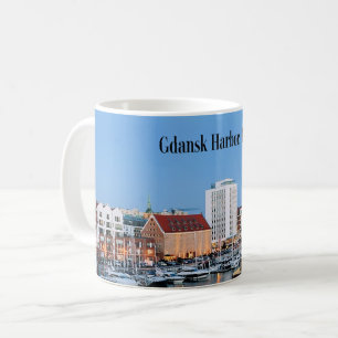 Gdansk Harbor, Polen Kaffeetasse