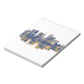Gdansk Skyline Notizblock (Rotiert)