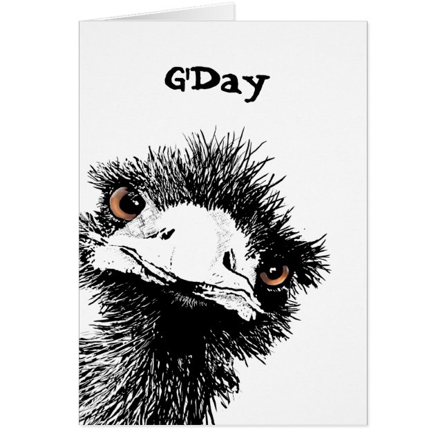 G'Day - Emu (Vorne)