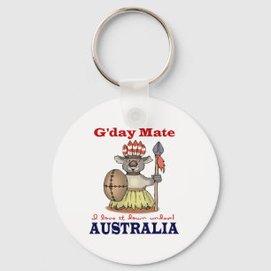 G'Day Kamerad-Koala Schlüsselanhänger