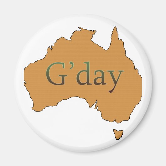 G'day Magnet (Vorne)