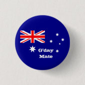 G'day Mate & Australian Flag Mode / Australien Button (Vorderseite)