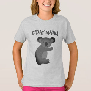 G'Day Mate Australische Koala T - Shirt für Kinder