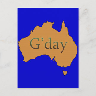 G'day Postkarte