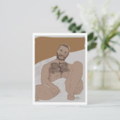 "G'Day" Postkarte (Stehend Vorderseite)