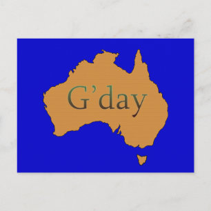 G'day Postkarte