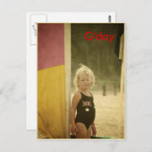 G'day Postkarte (Vorne/Hinten)