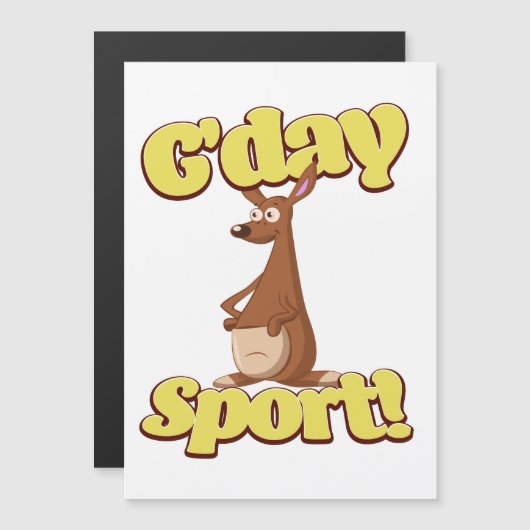 G'day Sport Magnetkarte (Vorne/Hinten)