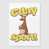 G'day Sport Magnetkarte (Vorderseite)