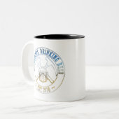 GDB - Farben Zweifarbige Tasse (Vorderseite Links)