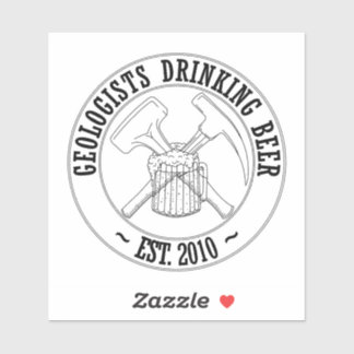 GDB Standard-B&W-Logo Vinyl Sticker