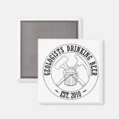 GDB-Standard (B&W) Magnet (Vorderseite/Rückseite)