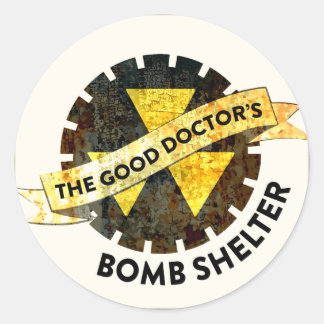 GDBS-Logo-Aufkleber Runder Aufkleber