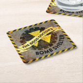 GDBS Standard-Untersetzer Rechteckiger Pappuntersetzer (angewinkelt)