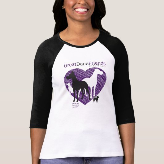 GDFRL Baseball-Shirt T-Shirt (Vorderseite)