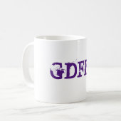 GDFRL Kaffee-Tasse Kaffeetasse (Vorderseite Links)