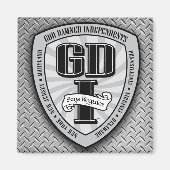 GDI Square Magnet 1 (Vorne)