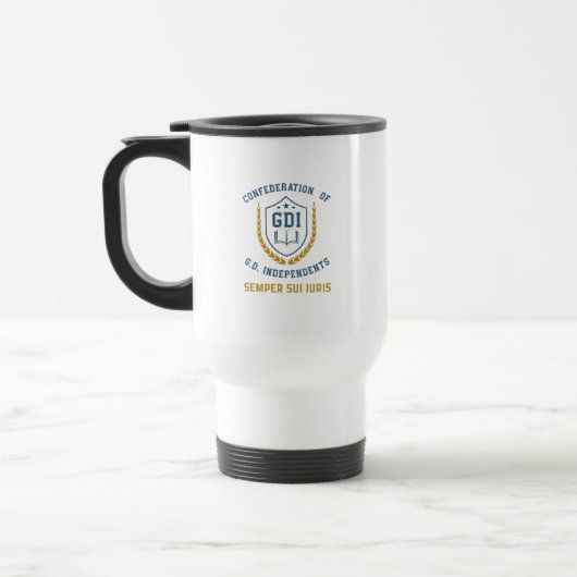 GDI Travel Mug Reisebecher (Links)