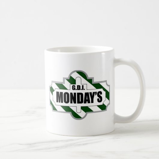 GDIMondays Kaffeetasse (Rechts)