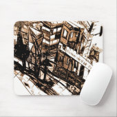 gdp Angst Mousepad (Mit Mouse)