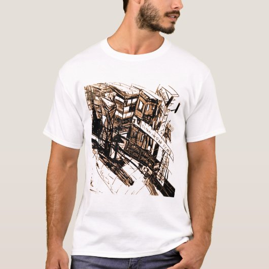gdp Angst T-Shirt (Vorderseite)