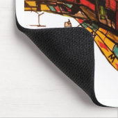 gdp Angst Tinte Mousepad (Ecke)
