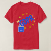 GDPR DSGVO Datenschutz T-Shirt (Design vorne)
