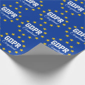 GDPR konform Geschenkpapier (Ecke)