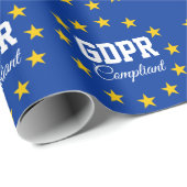 GDPR konform Geschenkpapier (Rolleneckpunkt)
