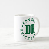 GDR / DDR Railway - Deutsche Reichsbahn Sign Kaffeetasse (VorderseiteRechts)