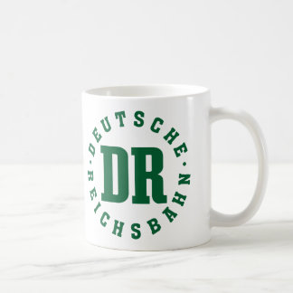 GDR / DDR Railway - Deutsche Reichsbahn Sign Kaffeetasse