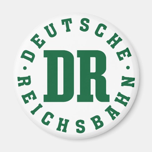 GDR / DDR Railway - Deutsche Reichsbahn Sign Magnet (Vorne)