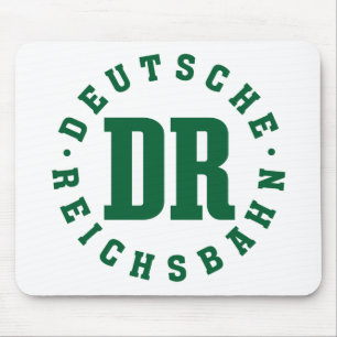 GDR / DDR Railway - Deutsche Reichsbahn Sign Mousepad