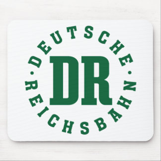 GDR / DDR Railway - Deutsche Reichsbahn Sign Mousepad
