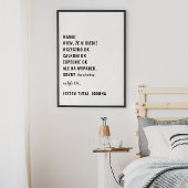 Gdyby Nie Było OK Jestem Tutaj Polish Custamisable Poster