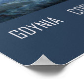 Gdynia America Line Poster (Ecke)