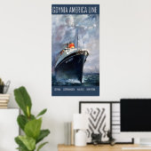Gdynia America Line Poster (Heimbüro)