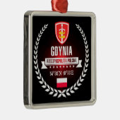 Gdynia Silbernes Ornament (Rechts)