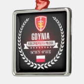 Gdynia Silbernes Ornament (Links)