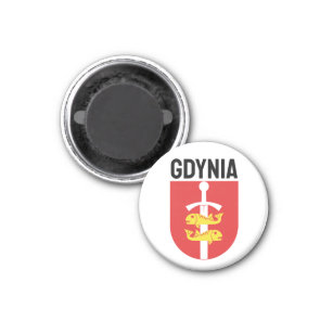 Gdynia Wappen, Polen Magnet