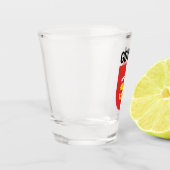 Gdynia Wappen, Polen Schnapsglas (Links)