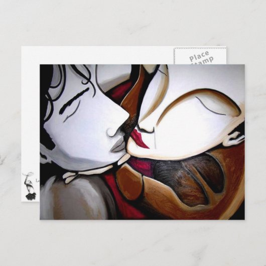 ge las itte eim zn Ar Postkarte (Vorne/Hinten)