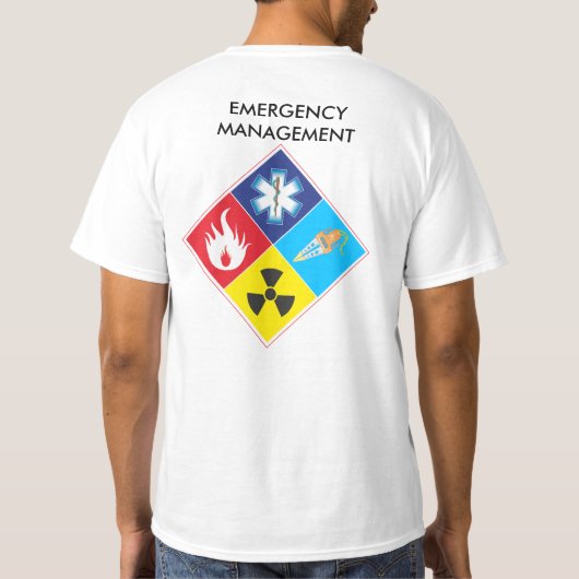 GEA Emergency Management Tshirt (Rückseite)