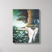 GEA, MYRTLE UND WASSER LEINWANDDRUCK (Vorderseite)