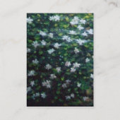 GEA, MYRTLE UND WASSER, Monogramm Visitenkarte (Rückseite)