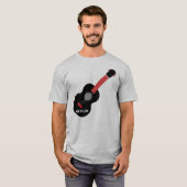 Geächtete Countrymusik T-Shirt (Vorne ganz)