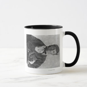 Geächtete Jesse James Porträt-Fotografie Tasse